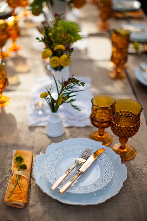 Thrifty Thanksgiving Tablescape