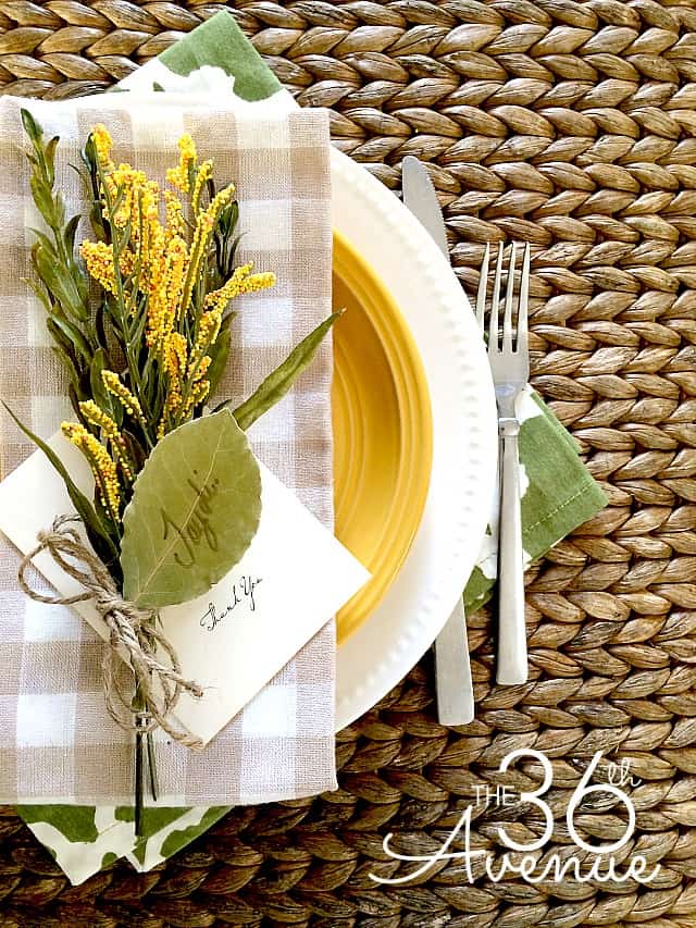 Layered Thanksgiving Tablescape