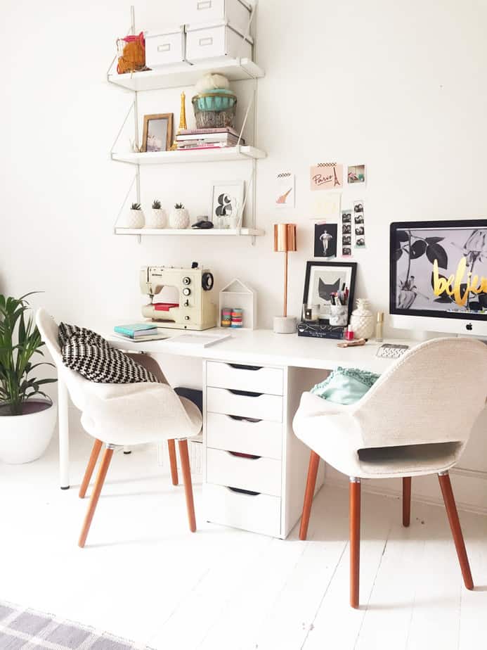 Home Office Inspiration • DIY Mama