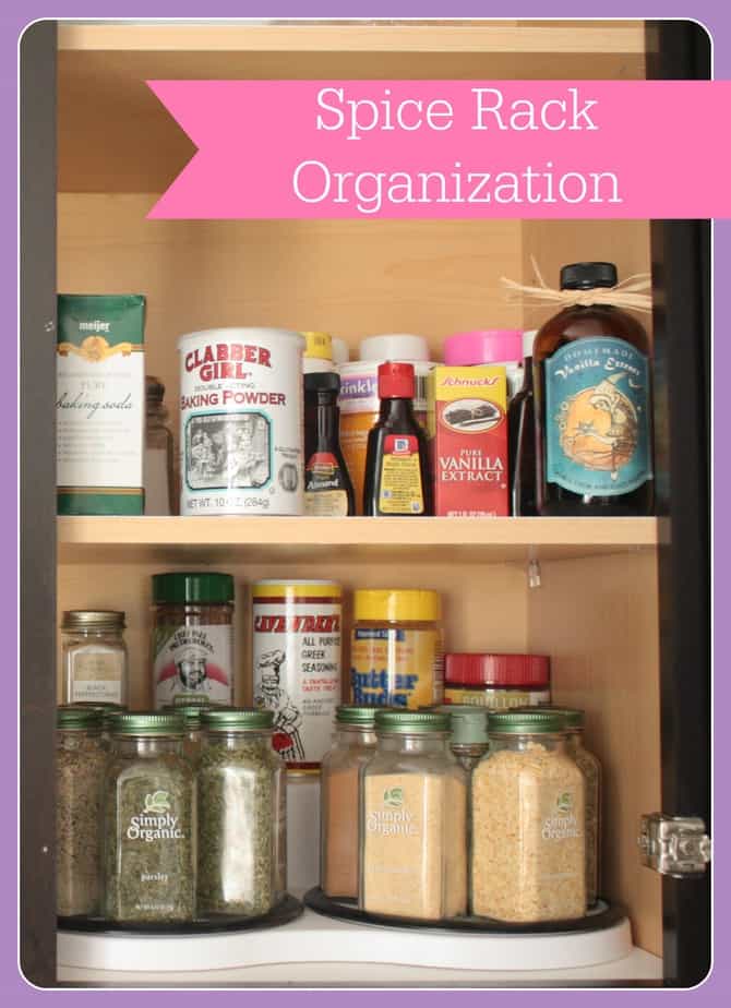 Spice organization — The Organized Mom Life