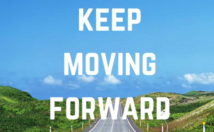Keep Moving Forward • diy mama