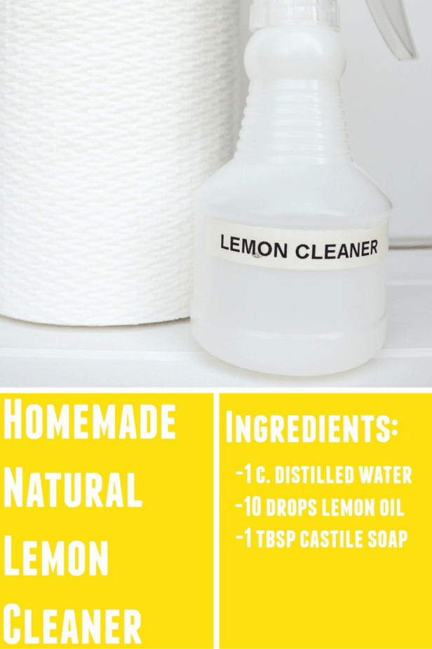 Lemon Homemade Natural Cleaner