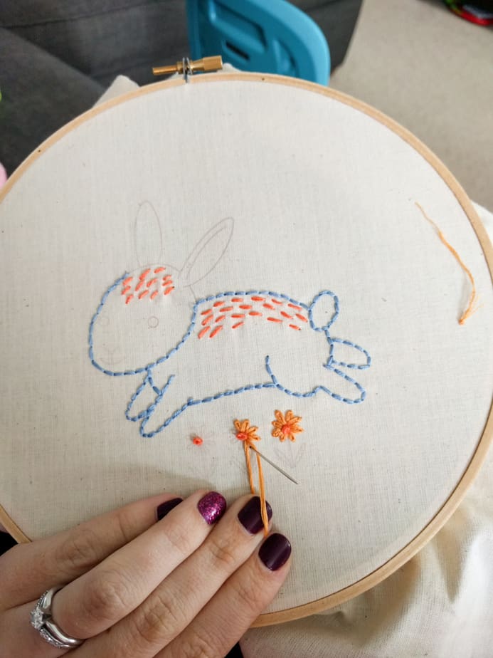 Simple Embroidery for Beginners diy mama