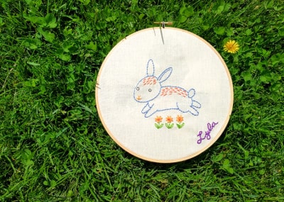 Embroidery Bunny
