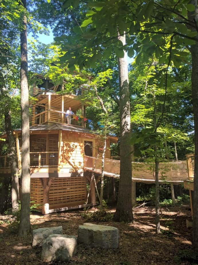 treetop outpost at conner prairie