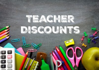 teacher discounts