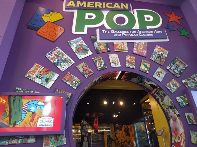 Comic Book American POP Exhibit at The Children's Museum of Indianapolis