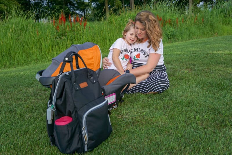 Eloise & Lolo- best backpack diaper bag- City 2.0- DIY Mama