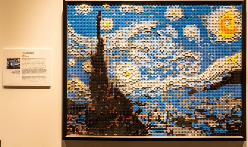 The Art of the Brick at The Indiana State Museum- DIY Mama- Shelly Bergman