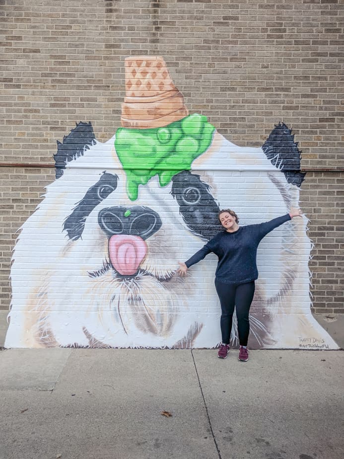 Fort-Wayne Mural Panda