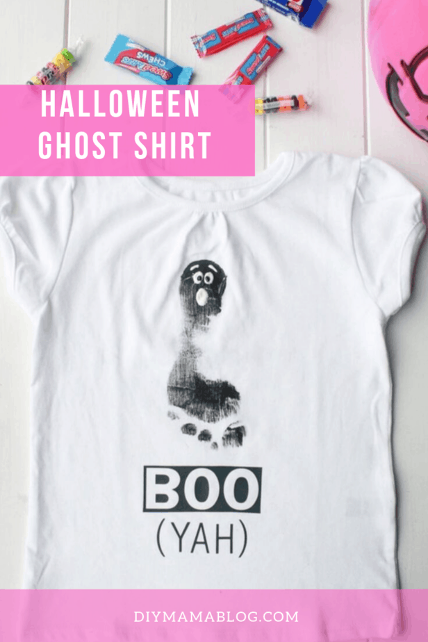 Halloween Ghost Toddler Shirt • diy mama