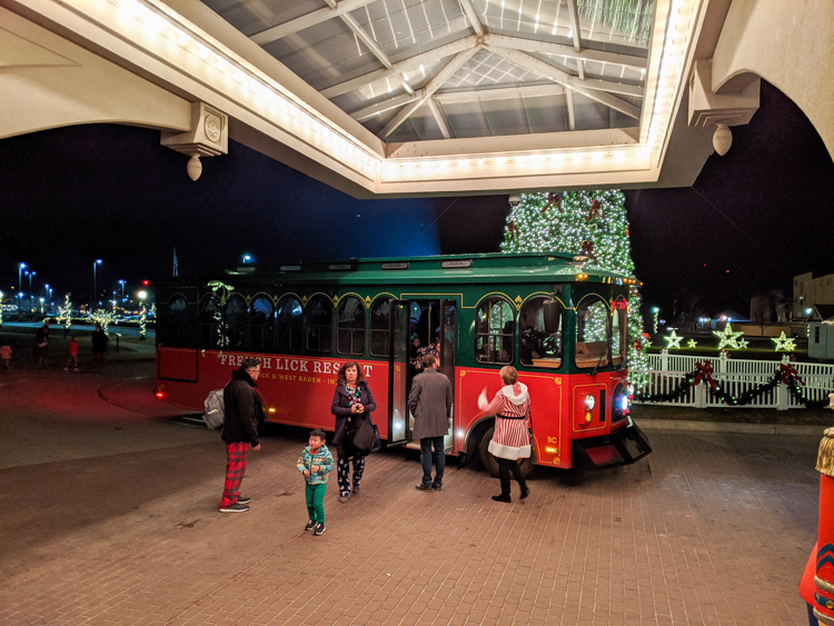 French-Lick-trolley-at-night