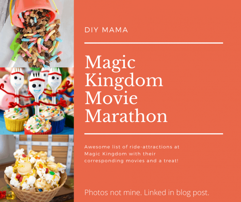Magic Kingdom Movie Marathon with Themed Treats