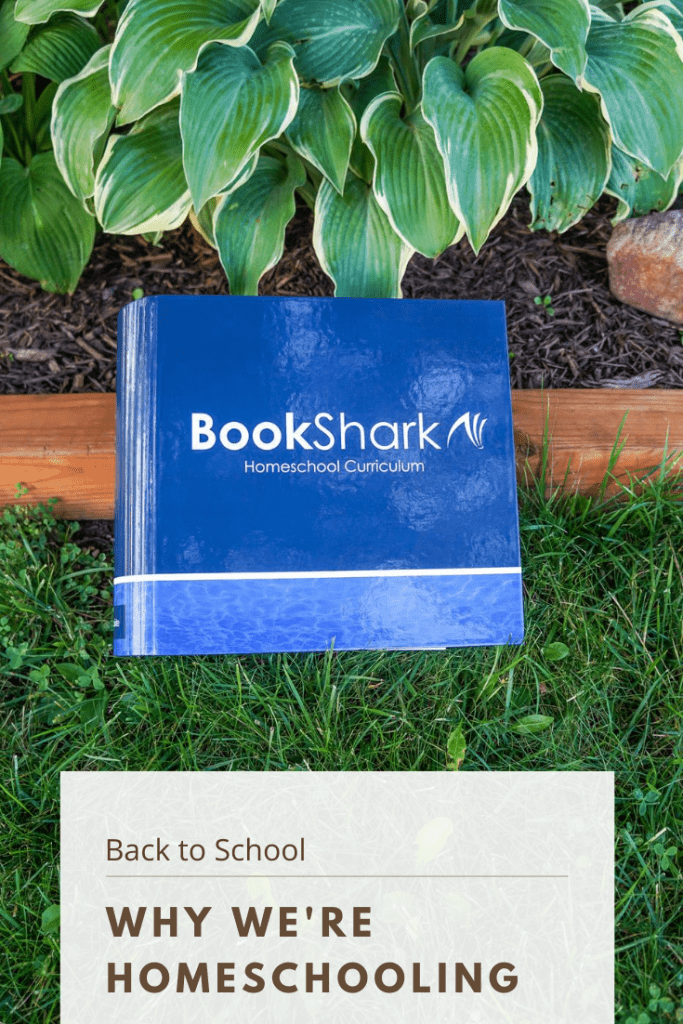 Back to School for 2020 and why we're chosing to homeschool with BookShark.